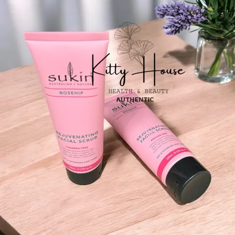 Tẩy Tế Bào Chết Trẻ Hoá Da Mặt Sukin Rosehip 125ml - Sản Phẩm Chăm Sóc Da Cấp Ẩm, Làm Sáng Da, Thích Hợp Với Mọi Loại Da