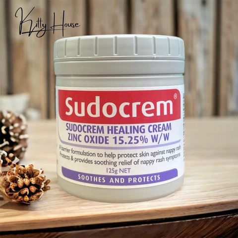 Kem bôi chống hăm tã Sudocrem 125g - Chữa muỗi đốt, cháy nắng, thương hở cho bé - Sản phẩm chăm sóc da an toàn từ Úc