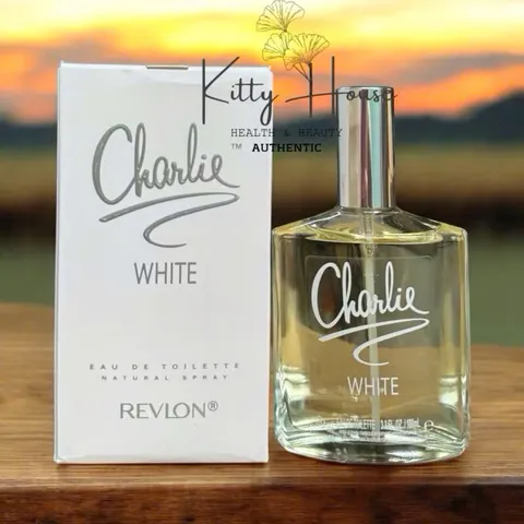 Nước hoa nữ Revlon Charlie White Eau de Toilette 100ml - Hương hoa cỏ tươi mát và thanh khiết, hoàn hảo cho mùa hè