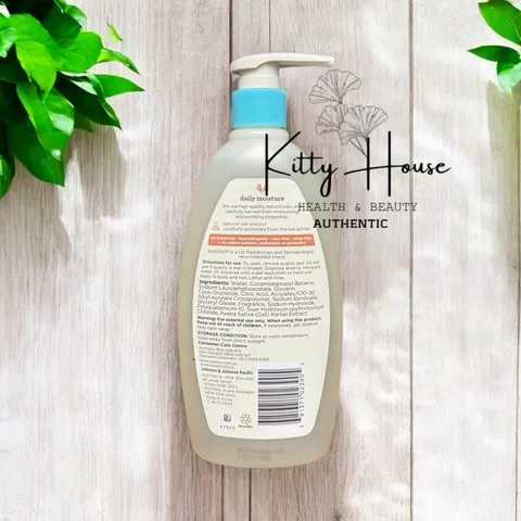 Sữa Tắm Gội 2 Trong 1 Aveeno Baby Wash & Shampoo Chiết Xuất Yến Mạch Tự Nhiên 532ml - An Toàn, Dịu Nhẹ Cho Da Bé