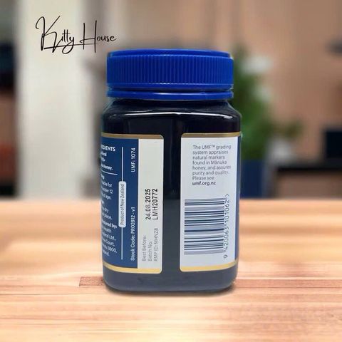 Mật Ong Manuka Health MGO 115+ - Hũ 500gr Tăng Cường Miễn Dịch, Chăm Sóc Sức Khỏe, Điều Trị Đau Họng, Loét Dạ Dày