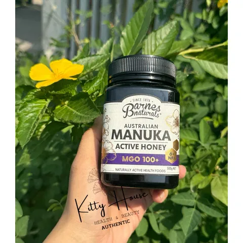 Mật Ong Manuka Health Barnes NPA6+ 500g - Tăng Cường Đề Kháng, Chống Viêm, Giúp Làm Đẹp Da, Hỗ Trợ Tiêu Hóa, Xuất Xứ Úc