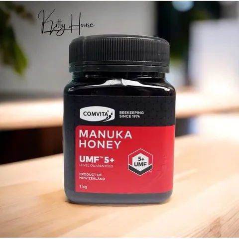 Mật Ong Manuka Comvita Active 5+ Úc 250g, 500g, 1kg - Tăng Cường Miễn Dịch, Hỗ Trợ Tiêu Hóa và Sức Khỏe Tổng Thể