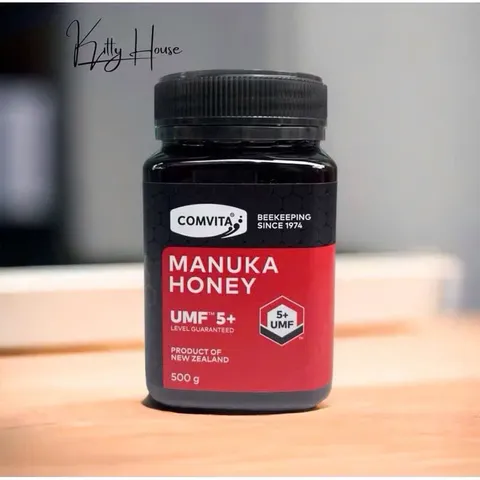 Mật Ong Manuka Comvita Active 5+ Úc 250g, 500g, 1kg - Tăng Cường Miễn Dịch, Hỗ Trợ Tiêu Hóa và Sức Khỏe Tổng Thể