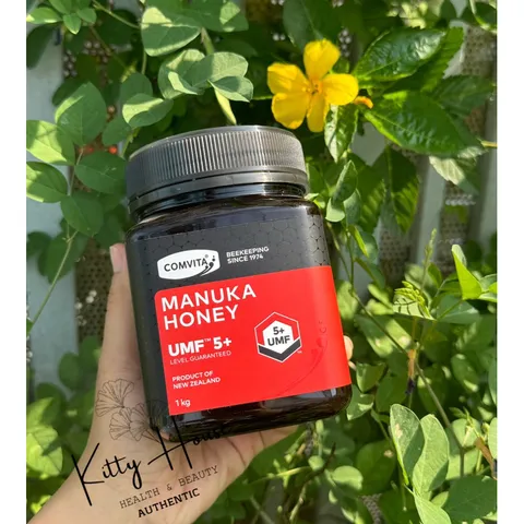 Mật Ong Manuka Comvita Active 5+ Úc 250g, 500g, 1kg - Tăng Cường Miễn Dịch, Hỗ Trợ Tiêu Hóa và Sức Khỏe Tổng Thể
