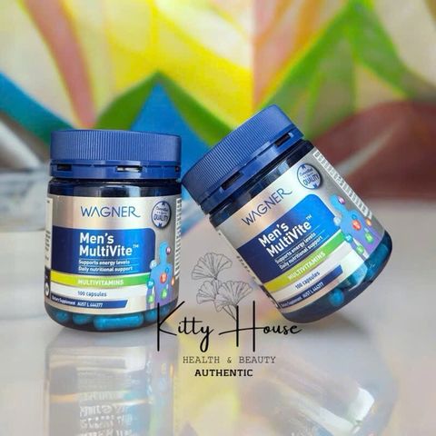 Viên uống bổ sung vitamin tổng hợp cho nam giới Wagner Mens  lọ 100V