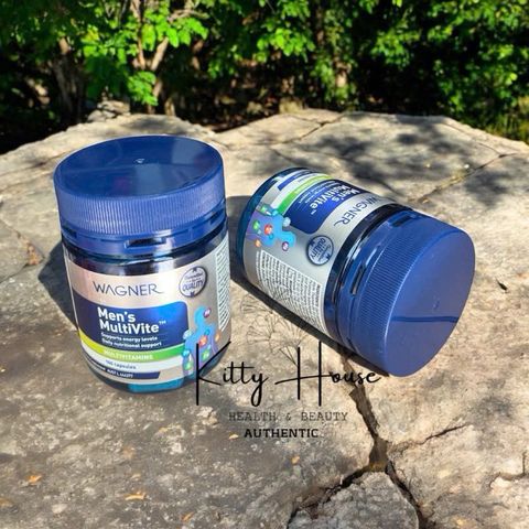 Viên uống bổ sung vitamin tổng hợp cho nam giới Wagner Mens  lọ 100V