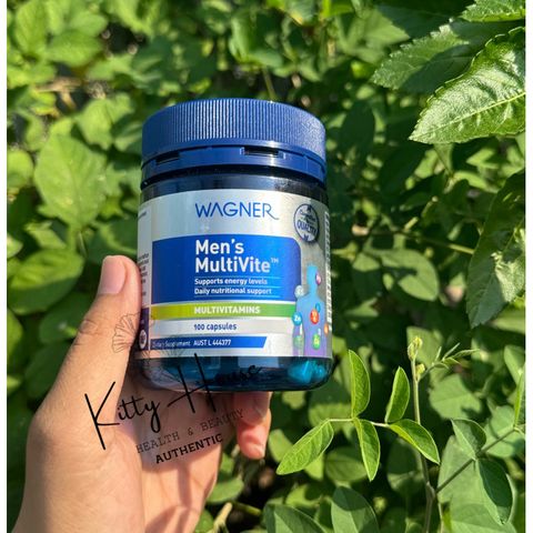 Viên uống bổ sung vitamin tổng hợp cho nam giới Wagner Mens  lọ 100V