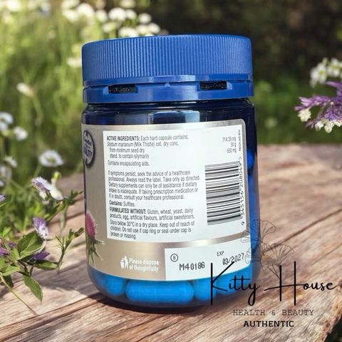 Viên Uống Thải Độc Gan Wagner Milk Thistle 5000mg Hỗ Trợ Chức Năng Gan - 60 Viên Chính Hãng Úc