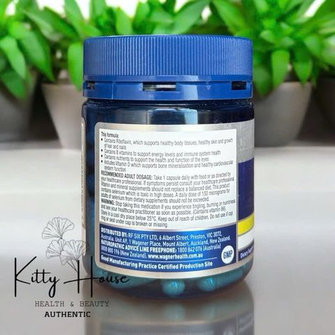 Viên Uống Bổ Sung Vitamin Tổng Hợp Wagner Multivite 100 Viên Dành Cho Người Trên 50 Tuổi - Hỗ Trợ Sức Khỏe Toàn Diện