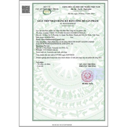 Siro Brauer Bổ Sung Canxi, Magie & Kẽm D3 K2 Cho Bé Từ 1 Tuổi - Chai 200ml Tăng Cường Phát Triển Xương Khỏe Mạnh