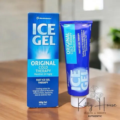 Gel lạnh xoa bóp Ice Gel Original - 100g Giảm đau, Kháng viêm, Vận động viên, Du lịch, Chăm sóc sức khỏe