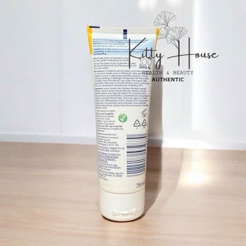 Kem Dưỡng Ẩm Da Chân Scholl ExpertCare Hydration Boost 75ml - Giúp Da Mềm Mại và Mịn Màng, Thích Hợp Cho Người Bị Tiểu Đường
