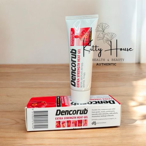 Kem xoa bóp Dencorub Heat 100g - Gel giảm đau, chăm sóc cơ bắp hoàn hảo cho vận động viên và người chơi thể thao