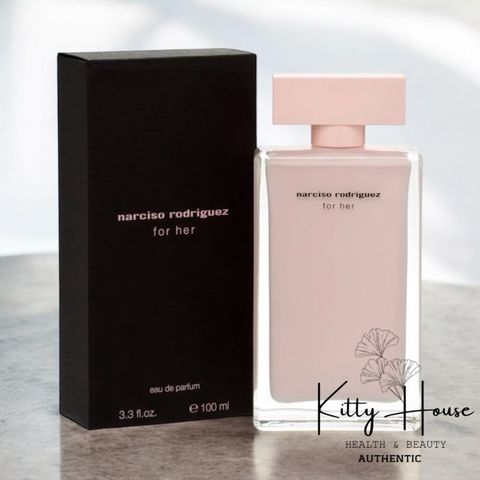 Nước hoa nữ Narciso Rodriguez for Her Eau de Parfum 100ml - Hương Xạ hương, Hoa hồng, Hoắc hương, Kiều kỳ, Quyến rũ, Tiểu thư