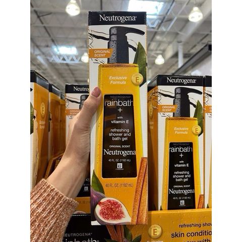 Sữa tắm giảm mụn Neutrogena Rainbath chai 1182ml
