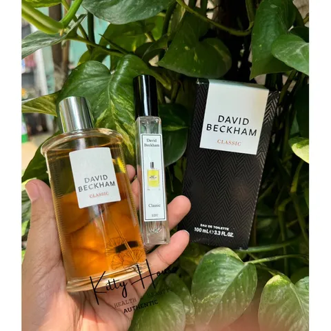 Nước hoa nam David Beckham Classic EDT 10ml - Hương thơm nam tính, quyến rũ, sang trọng, phiên bản chiết thử chính hãng