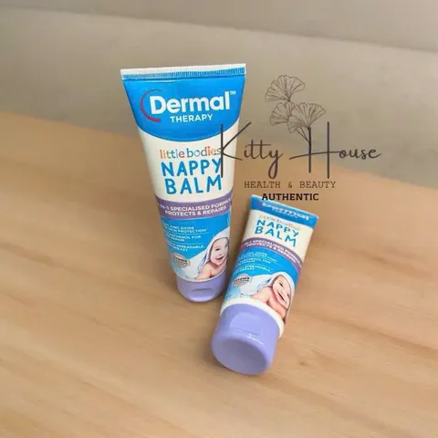 Kem Bôi Chống Hăm Da Hữu Cơ Dermal Therapy Little Bodies Nappy Balm 100g - An Toàn Cho Da Nhạy Cảm Của Bé