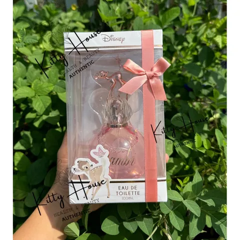 Nước hoa cho bé gái Disney Bambi Eau de Toilette 100ml - Hương thơm ngọt ngào, dễ thương, quà tặng hoàn hảo cho các công chúa