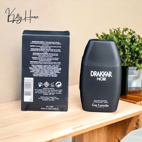 Nước Hoa Nam Guy Laroche Drakkar Noir 100ml - Hương Thơm Cổ Điển, Sang Trọng & Nam Tính, Lựa Chọn Hoàn Hảo Cho Phái Mạnh