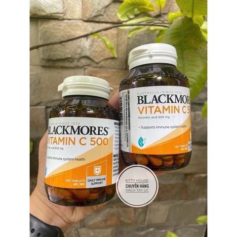 Viên uống bổ sung Vitamin C 500mg Blackmores lọ 120 viên
