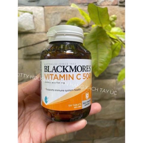 Viên uống bổ sung Vitamin C 500mg Blackmores lọ 120 viên