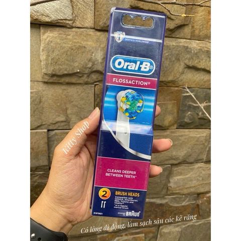 Bộ Đầu Bàn Chải Điện Oral-B Thay Thế (2 Cái) - Prowhite, Floss Action, Precision, Gum Care, Sensitive - Chăm Sóc Răng Miệng Tối Ưu