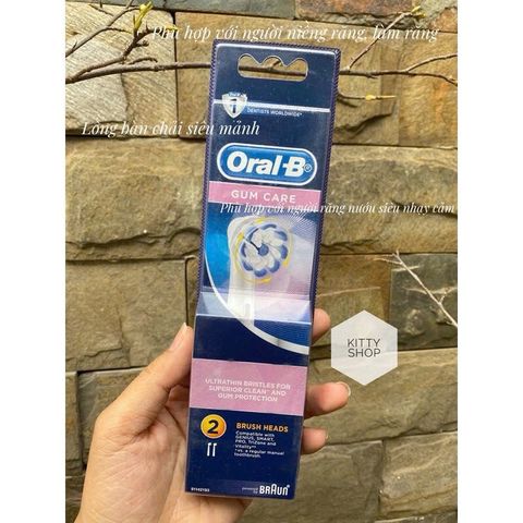 Bộ Đầu Bàn Chải Điện Oral-B Thay Thế (2 Cái) - Prowhite, Floss Action, Precision, Gum Care, Sensitive - Chăm Sóc Răng Miệng Tối Ưu