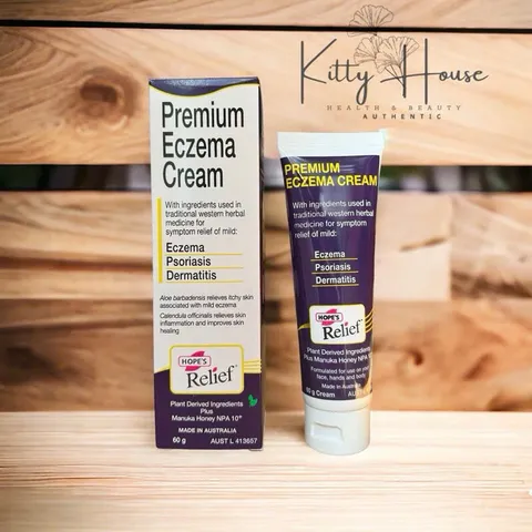 Kem bôi Eczema, Dermatitis, Itchy Dry Skin, Hope's Relief Úc 60g