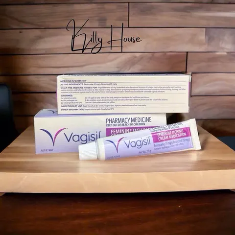Kem bôi giảm ngứa Vagisil 25g - Làm dịu kích ứng vùng kín, phục hồi da với Vitamin E, A, D và Lô hội