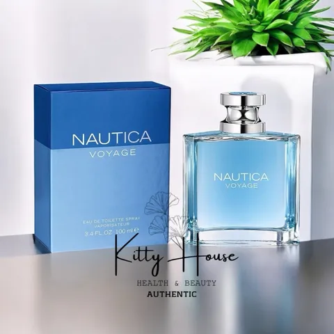 Nước hoa nam Nautica Voyage Eau De Toilette 100ml - Hương táo xanh, hoa sen, phong cách tươi mới, phóng khoáng, gợi cảm cho mùa hè