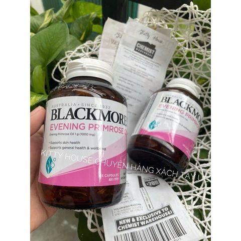 Viên uống tinh dầu hoa anh thảo Blackmores 125 viên - Hỗ trợ cân bằng nội tiết tố và cải thiện sức khỏe phụ nữ