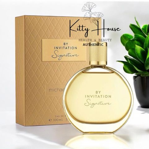 Nước Hoa Nữ Michael Buble By Invitation Signature Eau de Parfum 100ml - Hương Hoa, Trái Cây và Gỗ Ấm Áp, Quà Tặng Ý Nghĩa