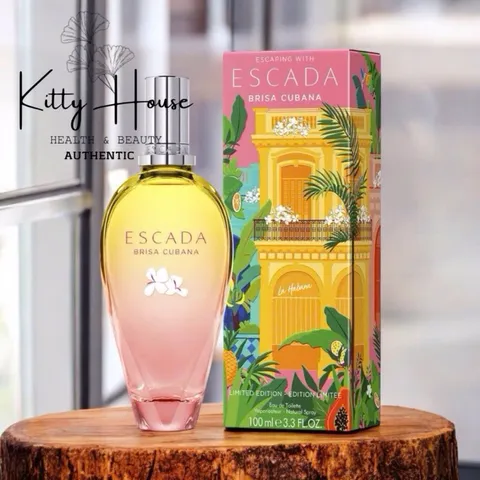 Nước Hoa Nữ Escada Brisa Cubana EDT 100ml - Hương Cam Chanh Tươi Mát, Phong Cách Cuba Rực Rỡ, Quà Tặng Hoàn Hảo