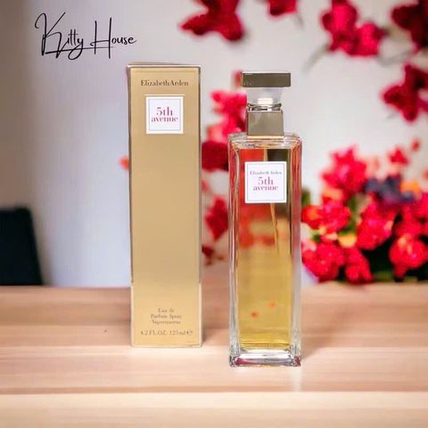 Nước hoa nữ Elizabeth Arden 5th Avenue Eau de Parfum 125ml - Hương Hoa Cỏ Cổ Điển Gợi Cảm Dành Cho Phái Đẹp