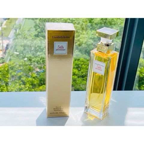 Nước hoa nữ Elizabeth Arden 5th Avenue Eau de Parfum 125ml - Hương Hoa Cỏ Cổ Điển Gợi Cảm Dành Cho Phái Đẹp