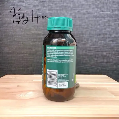 Viên uống Magie Thompson’s Organic 120 viên - Hỗ trợ sức khỏe xương khớp, cơ bắp và hệ thần kinh cho người tập thể thao