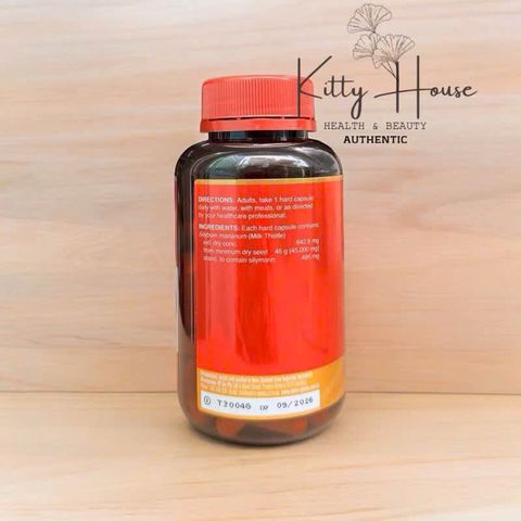 Viên uống giải độc gan Microgenics Milk Thistle 45000 - Bảo vệ và tái tạo tế bào gan, 90 viên