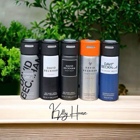 Xịt Khử Mùi Nam David Beckham 150ml - Sảng Khoái Và Tự Tin - Nhiều Mùi Hương Lựa Chọn