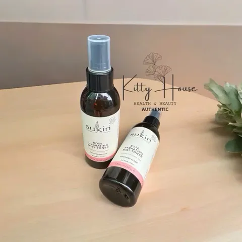 Nước Hoa Hồng Dưỡng Ẩm Sukin Rose Hydrating Mist Toner 125ml - Sản Phẩm Chăm Sóc Da Mặt Thư Giãn và Tăng Cường Độ Ẩm
