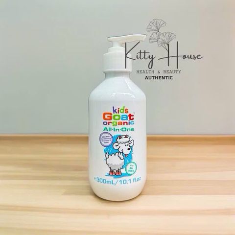 Sữa Tắm Dê Hữu Cơ Cho Bé Goat Kids Organic 300ml - An Toàn, Dịu Nhẹ, Dưỡng Ẩm Cho Da Nhạy Cảm