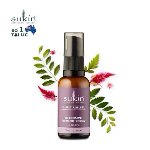 Serum Chống Lão Hoá Sukin Purely Ageless 30ml - Serum Cải Thiện Độ Săn Chắc Da, Ngăn Ngừa Nhăn Nheo, Dưỡng Ẩm Tươi Trẻ