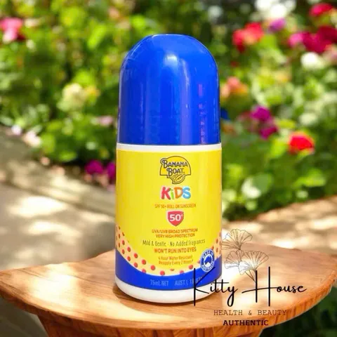 Kem chống nắng cho bé dạng lăn Banana Boat SPF 50+ Kids 75ml Roll On