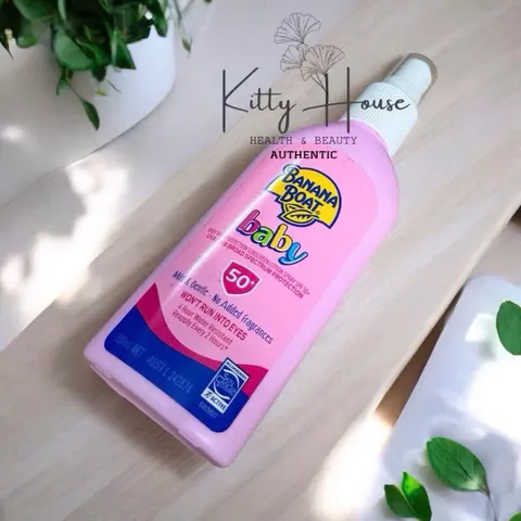 Xịt chống nắng cho bé Banana Boat SPF 50+ Baby 200ml Spray