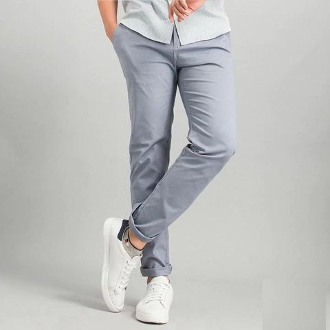 Quần Kaki Nam Co Giãn Dáng Âu Slimfit Thời Trang Cao Cấp [XÁM] Phong Cách Trẻ Trung, Năng Động, Thông Dụng