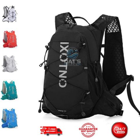 Vest Nước Chạy Trail 12L - Balo Thoáng Khí Đạp Xe, Chạy Bộ Đường Dài, Thiết Kế Nhiều Ngăn, Phù Hợp Trekking, Sport Fashion