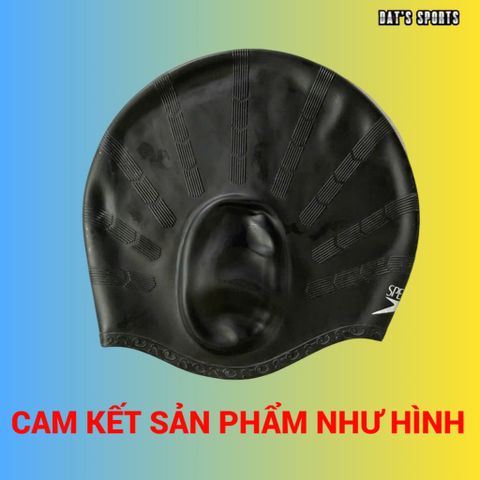 Nón Bơi Silicone Che Kín Tai Cho Trẻ Em Và Người Lớn - Mũ Bơi Chống Nước, Dẻo Dai, Nhiều Màu Sắc Thời Trang