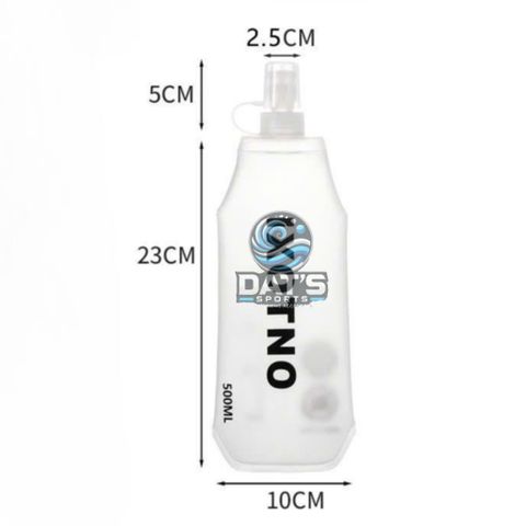 Bình Nước Mềm 500ML Chạy Bộ Đạp Xe - Gọn Nhẹ Chất Liệu TPU Thân Thiện Môi Trường, Tiện Dụng Cho Người Chạy Thể Thao
