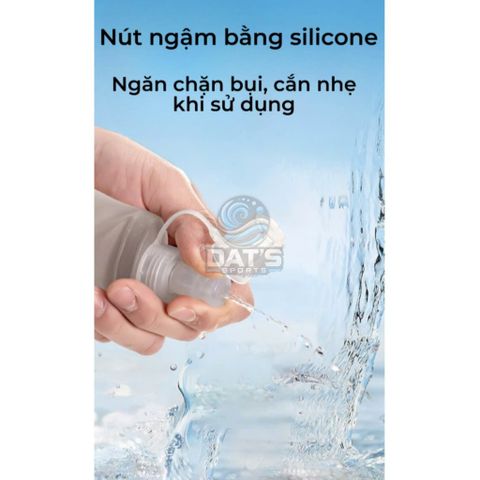 Bình Nước Mềm 500ML Chạy Bộ Đạp Xe - Gọn Nhẹ Chất Liệu TPU Thân Thiện Môi Trường, Tiện Dụng Cho Người Chạy Thể Thao