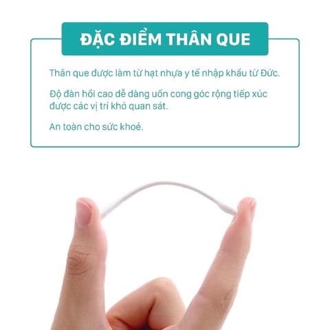 Combo 3 Túi Tăm Bông Niva 100 Que Thân Nhựa AZ2 - Vệ Sinh Tai, Trang Điểm, An Toàn và Tiện Lợi